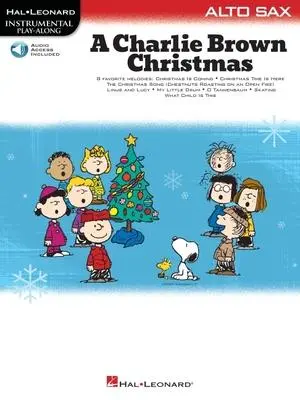 Cover: 9781705146484 | A Charlie Brown Christmas - Instrumental Play-Along: Alto Sax Book...
