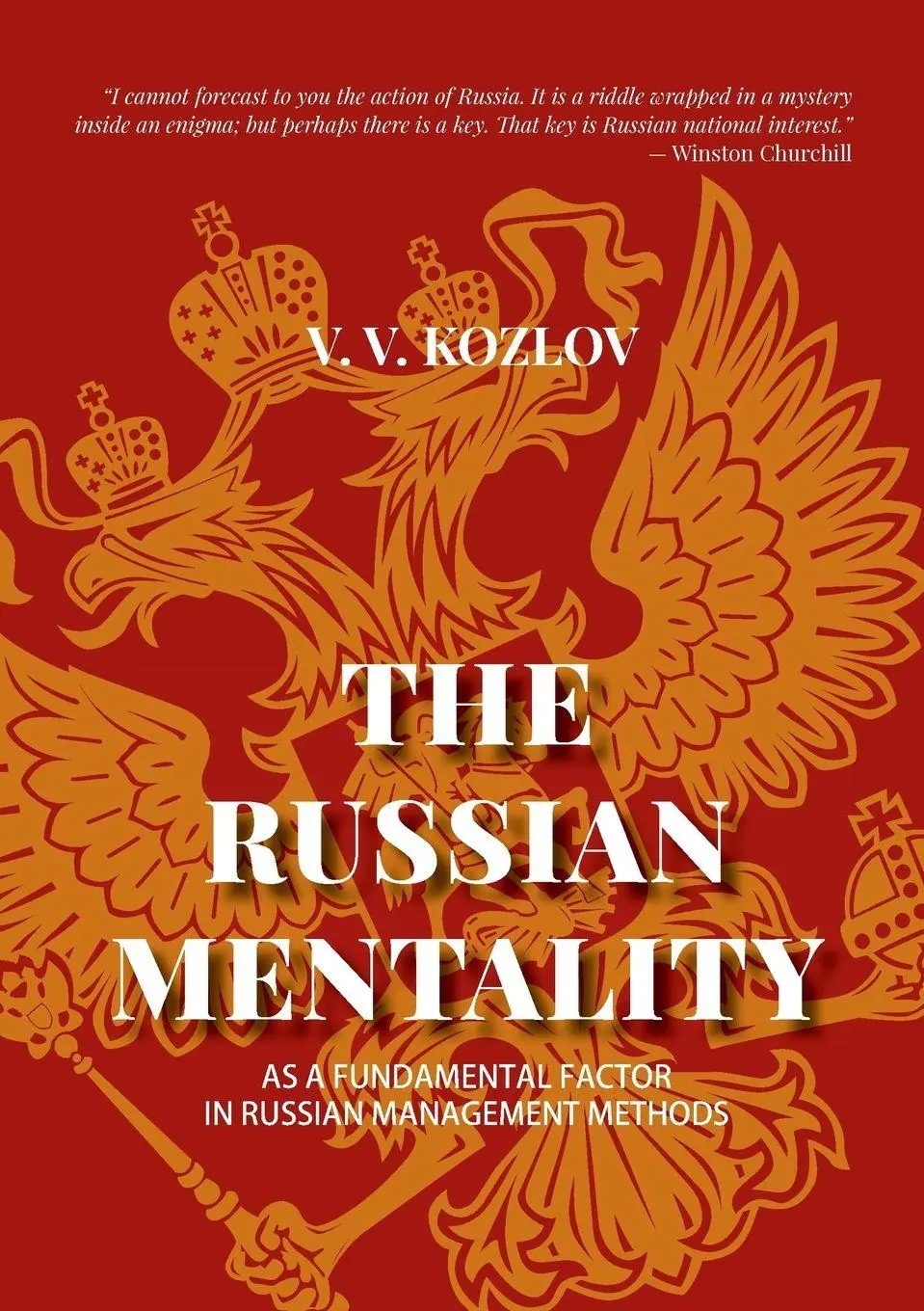 Cover: 9781913356484 | THE RUSSIAN MENTALITY | V. V Kozlov | Taschenbuch | Englisch | 2022