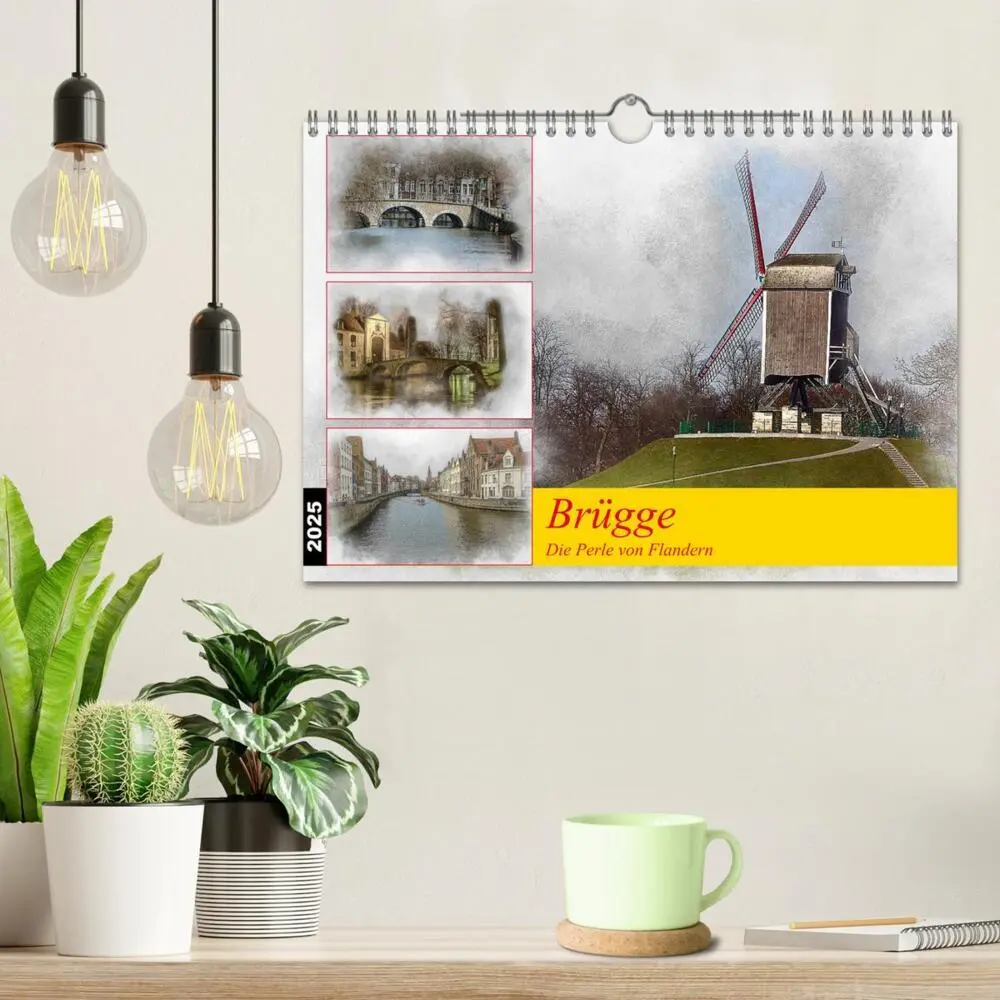 Bild: 9783435296484 | Brügge, die Perle von Flandern (Wandkalender 2025 DIN A4 quer),...