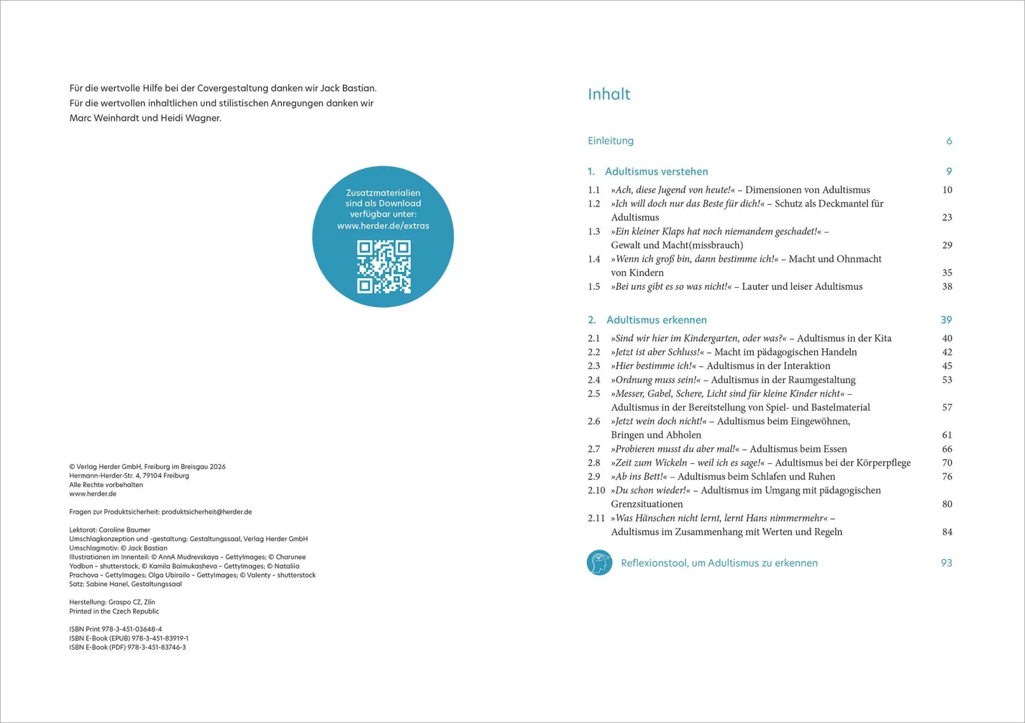 Bild: 9783451036484 | Adultismus im Kita-Alltag | Katharina Gerarts (u. a.) | Taschenbuch