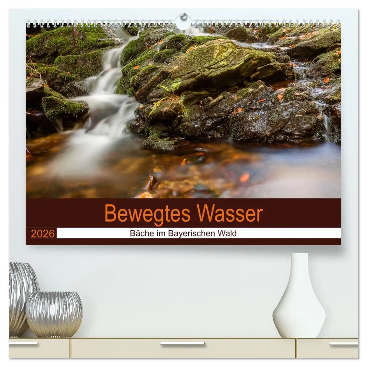 Cover: 9783457456484 | Bewegtes Wasser (hochwertiger Premium Wandkalender 2026 DIN A2...