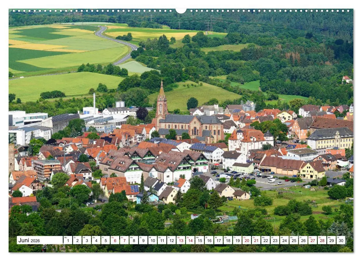 Bild: 9783457906484 | Hardheim und Umgebung (Wandkalender 2026 DIN A2 quer), CALVENDO...