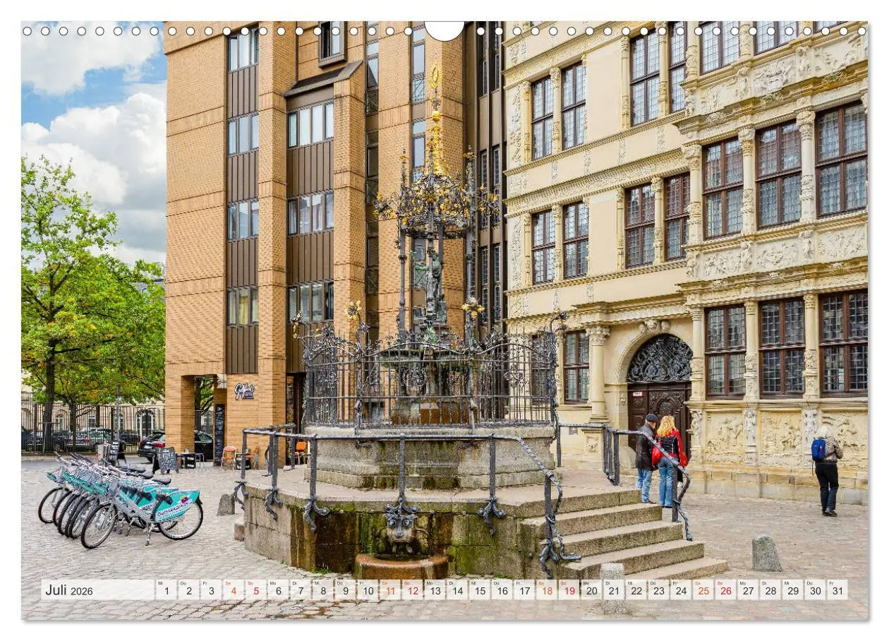 Bild: 9783516236484 | Hannover Stadtansichten (Wandkalender 2026 DIN A3 quer), CALVENDO...