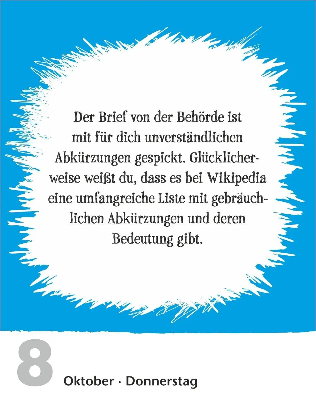 Bild: 9783840036484 | Lifehacks Tagesabreißkalender 2026 - Der hilfreichste Kalender...