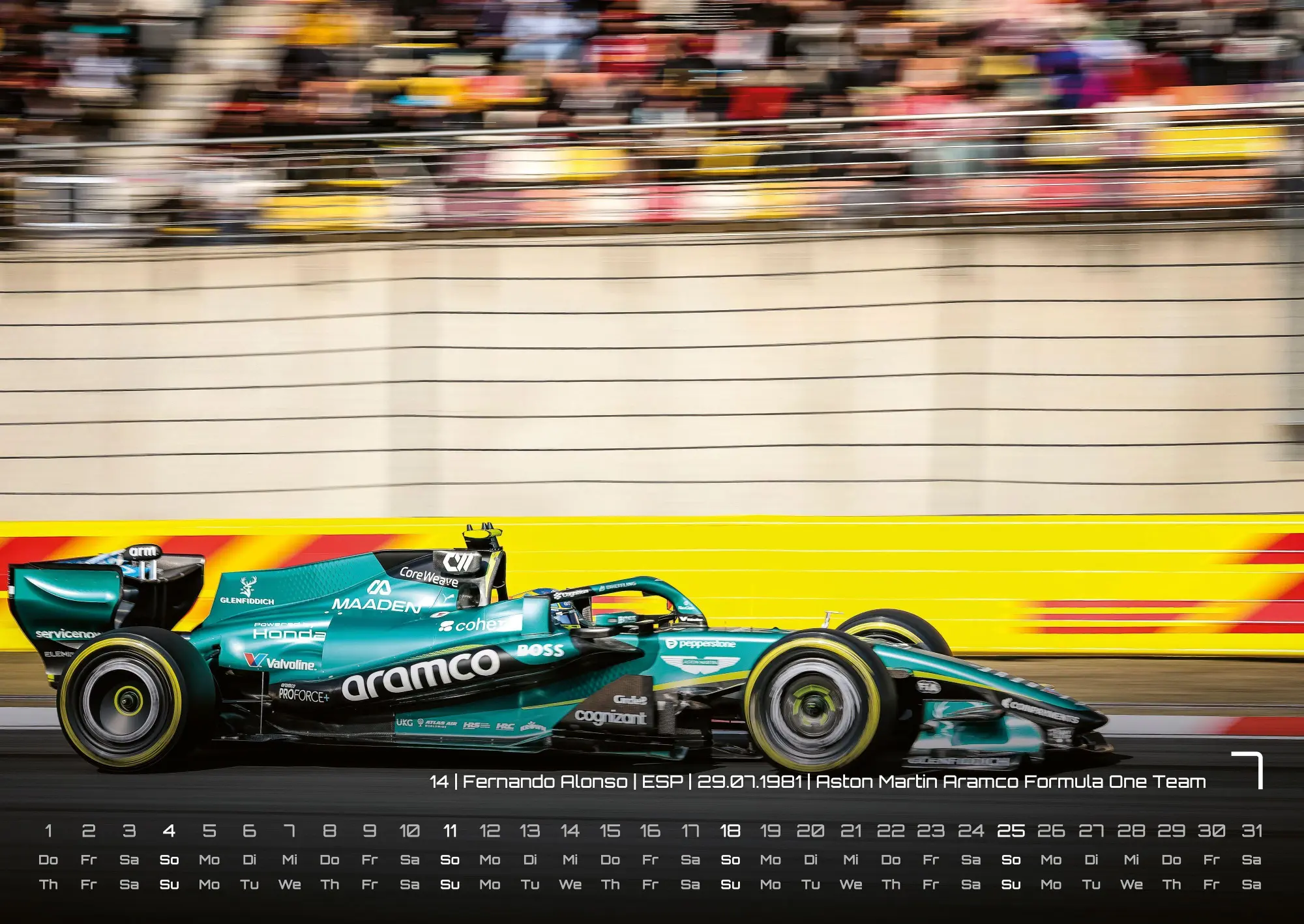 Bild: 9783986736484 | Formel 1 - Grand Prix - 2027 - F1 Kalender DIN A2 | GP-Fever. de