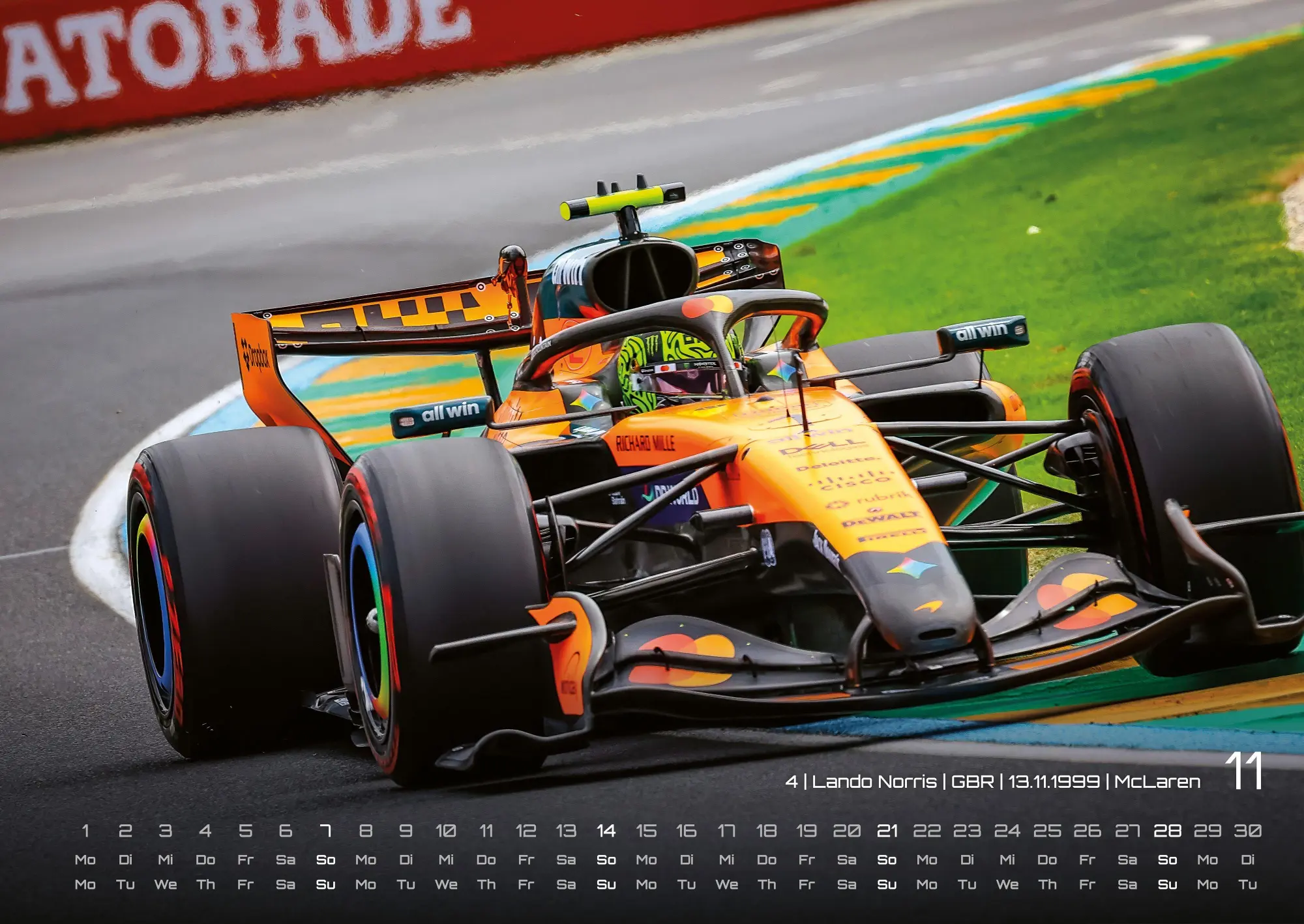 Bild: 9783986736484 | Formel 1 - Grand Prix - 2027 - F1 Kalender DIN A2 | GP-Fever. de
