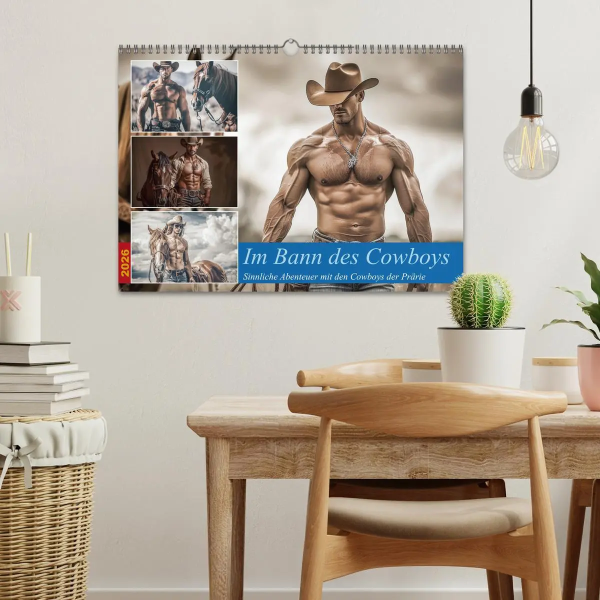 Bild: 9783457446584 | Im Bann des Cowboys (Wandkalender 2026 DIN A3 quer), CALVENDO...