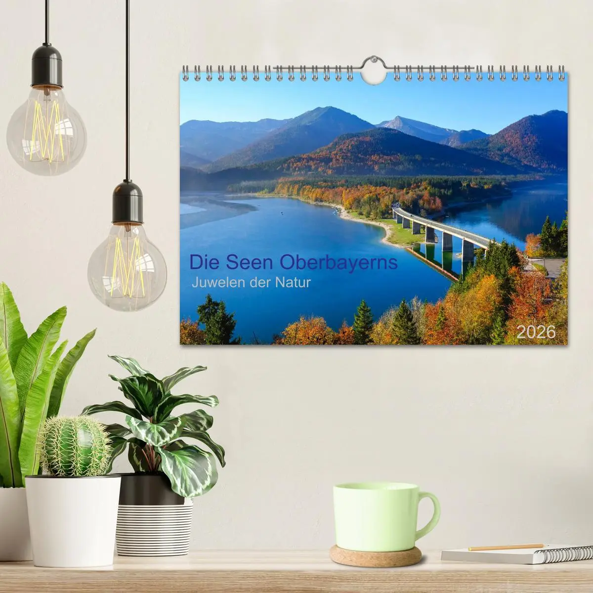 Bild: 9783457756584 | Die Seen Oberbayerns Juwelen der Natur (Wandkalender 2026 DIN A4...