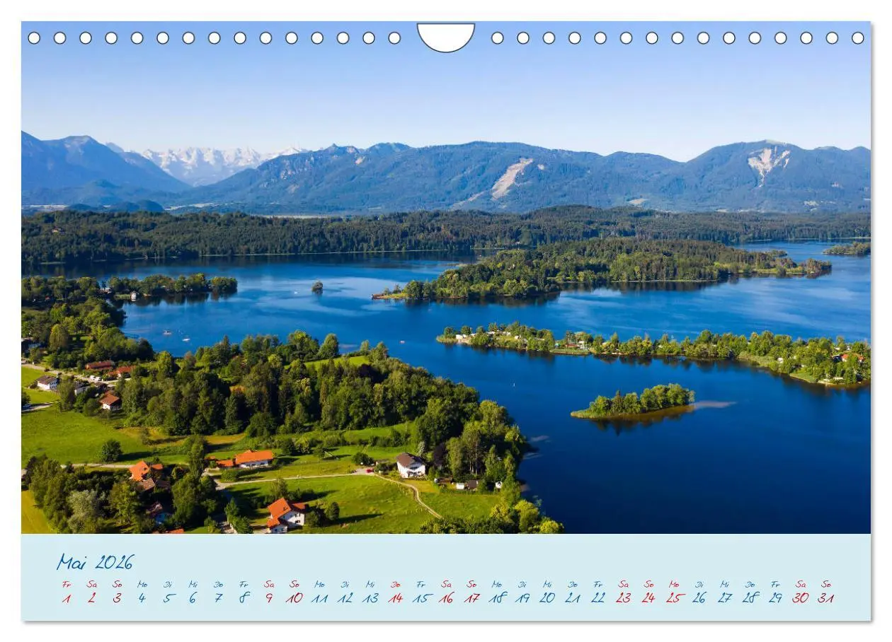 Bild: 9783457756584 | Die Seen Oberbayerns Juwelen der Natur (Wandkalender 2026 DIN A4...