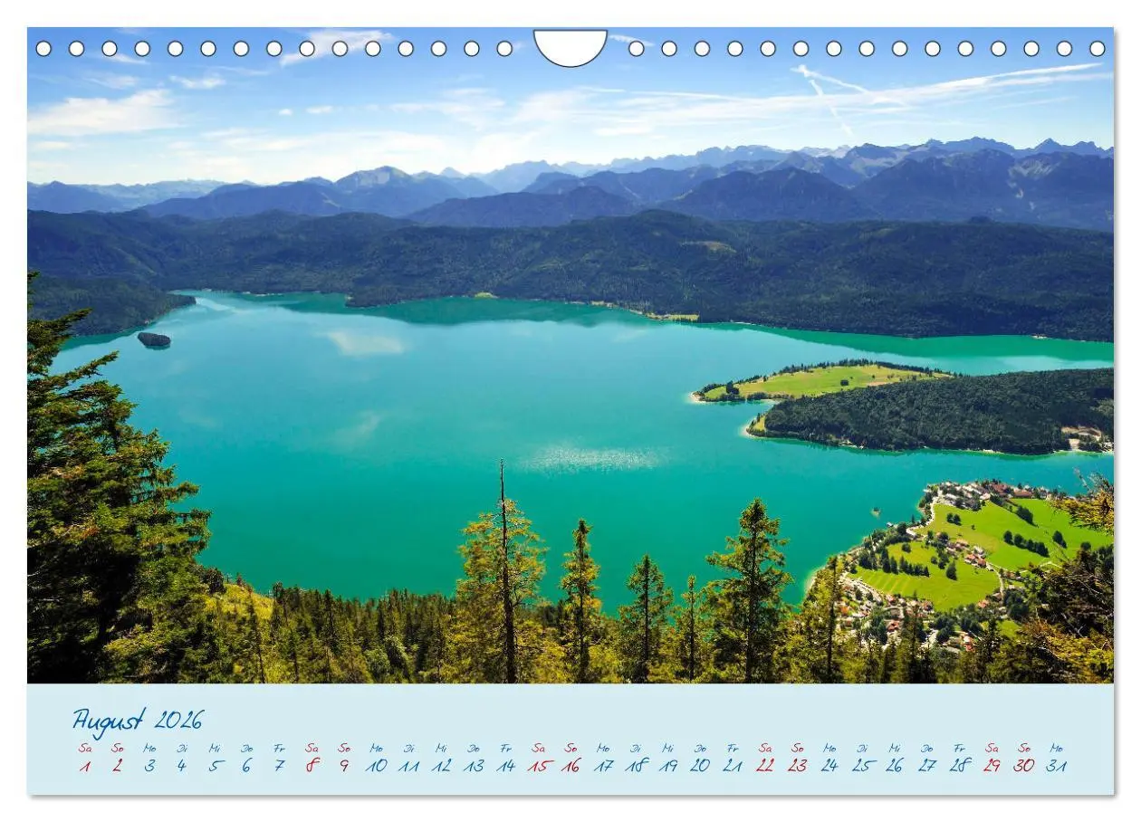 Bild: 9783457756584 | Die Seen Oberbayerns Juwelen der Natur (Wandkalender 2026 DIN A4...