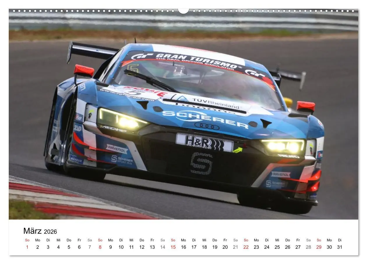 Bild: 9783516226584 | VLN Langstrecken Meisterschaft (hochwertiger Premium Wandkalender...
