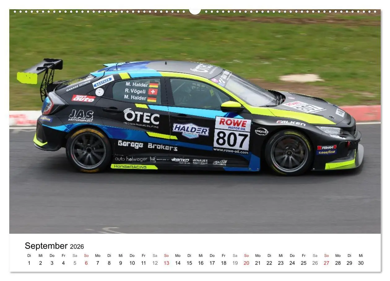 Bild: 9783516226584 | VLN Langstrecken Meisterschaft (hochwertiger Premium Wandkalender...
