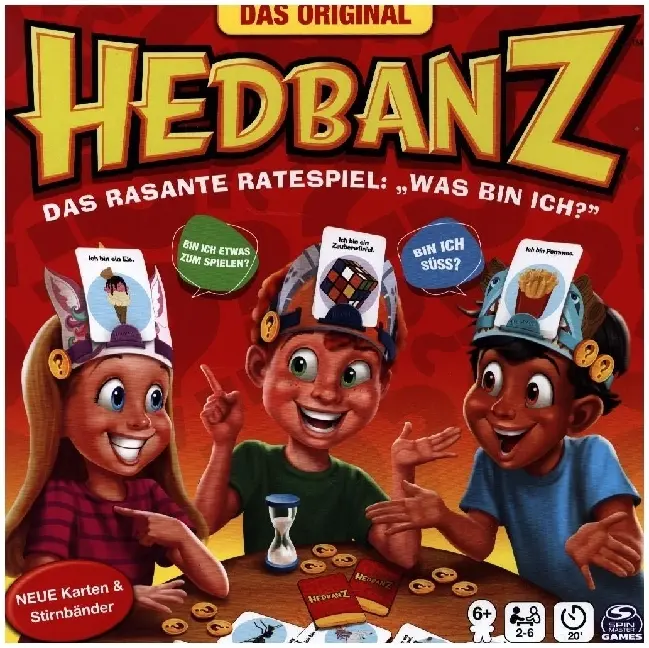 Cover: 681147096684 | BGM Hedbanz - Refresh 2025 | Spiel | Karton | 66840 | Deutsch | 2025