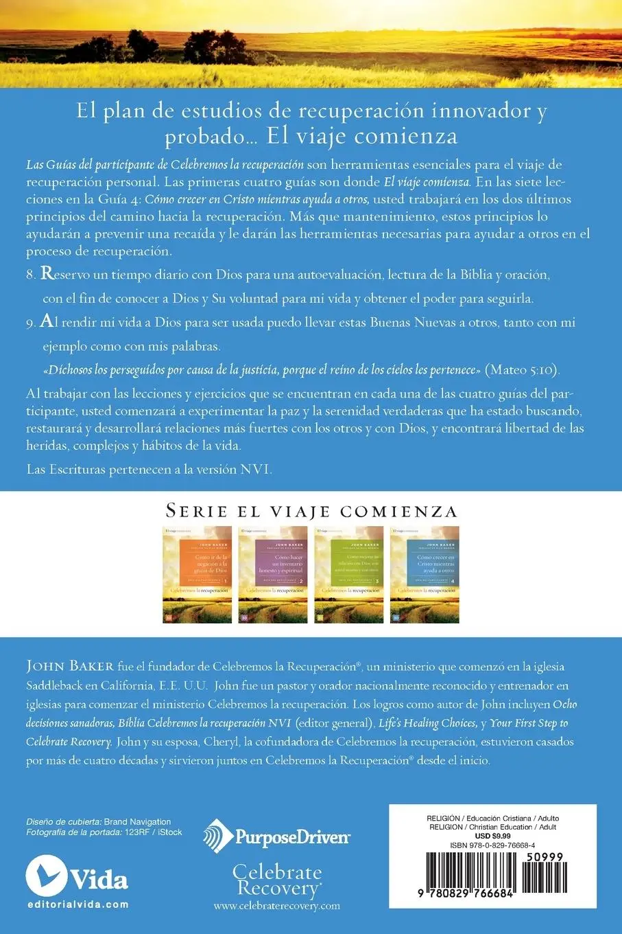 Rückseite: 9780829766684 | El Celebremos la recuperaci¿¿n Gu¿¿a 4 | John Baker | Taschenbuch