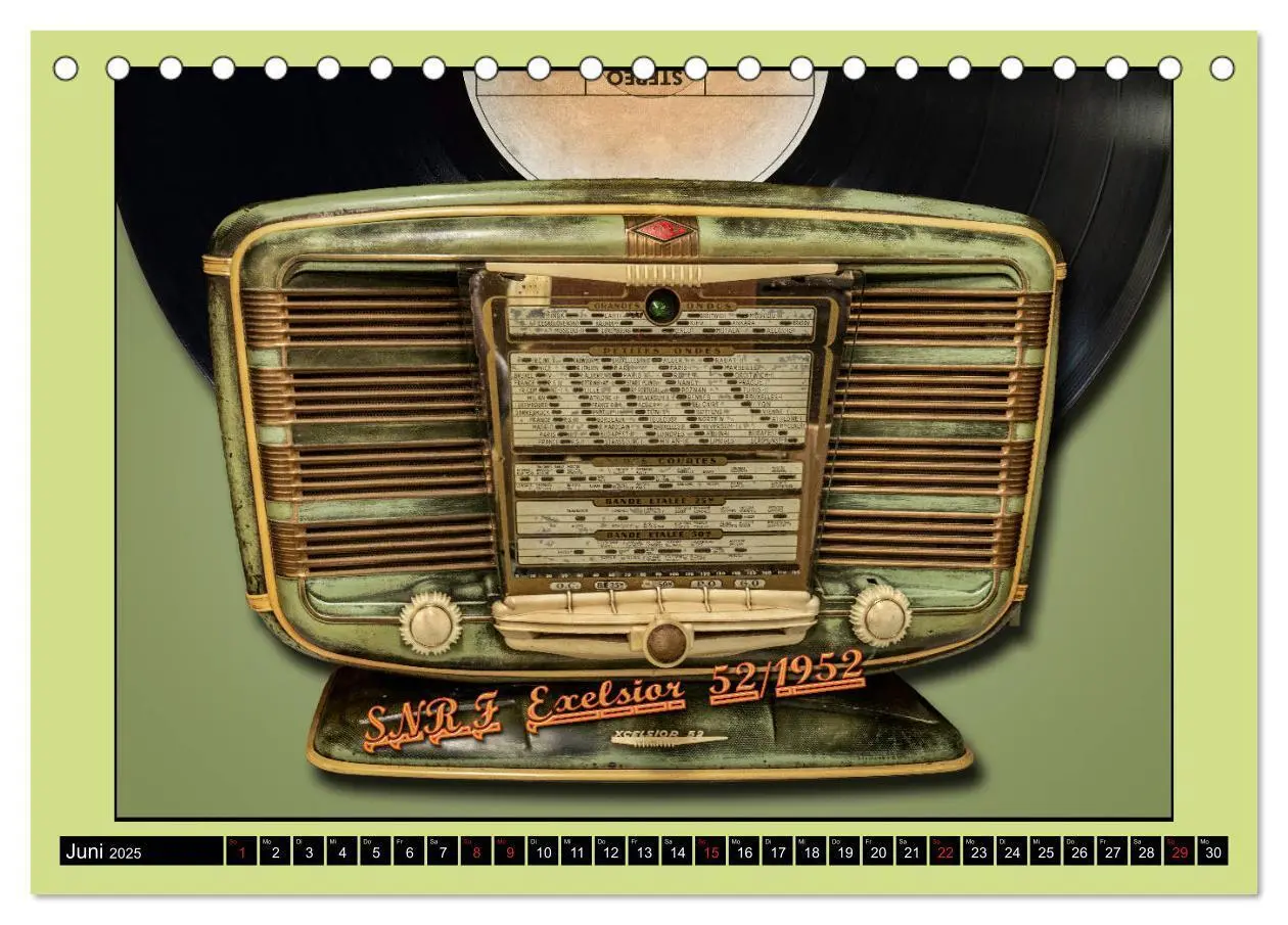 Bild: 9783435276684 | RADIO LEGENDEN (Tischkalender 2025 DIN A5 quer), CALVENDO...