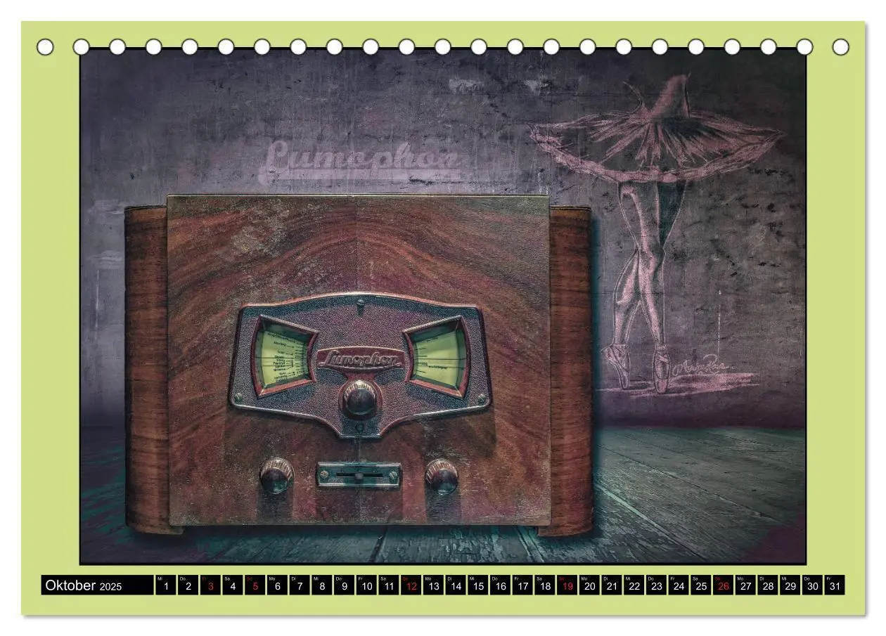 Bild: 9783435276684 | RADIO LEGENDEN (Tischkalender 2025 DIN A5 quer), CALVENDO...