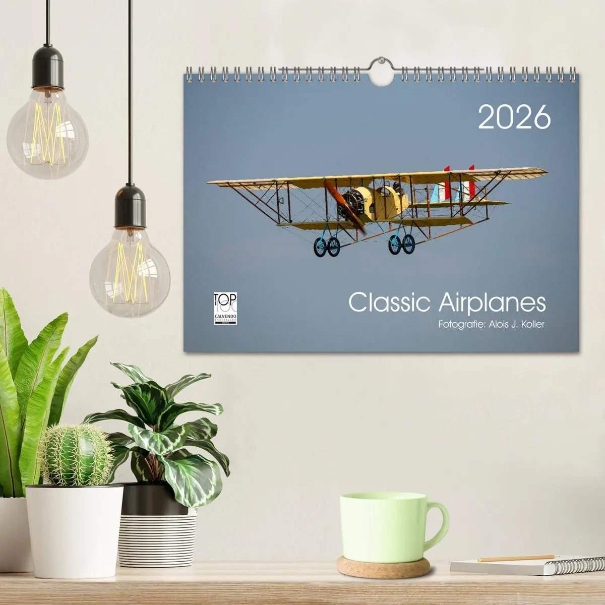 Bild: 9783457676684 | Classic Airplanes (Wandkalender 2026 DIN A4 quer), CALVENDO...