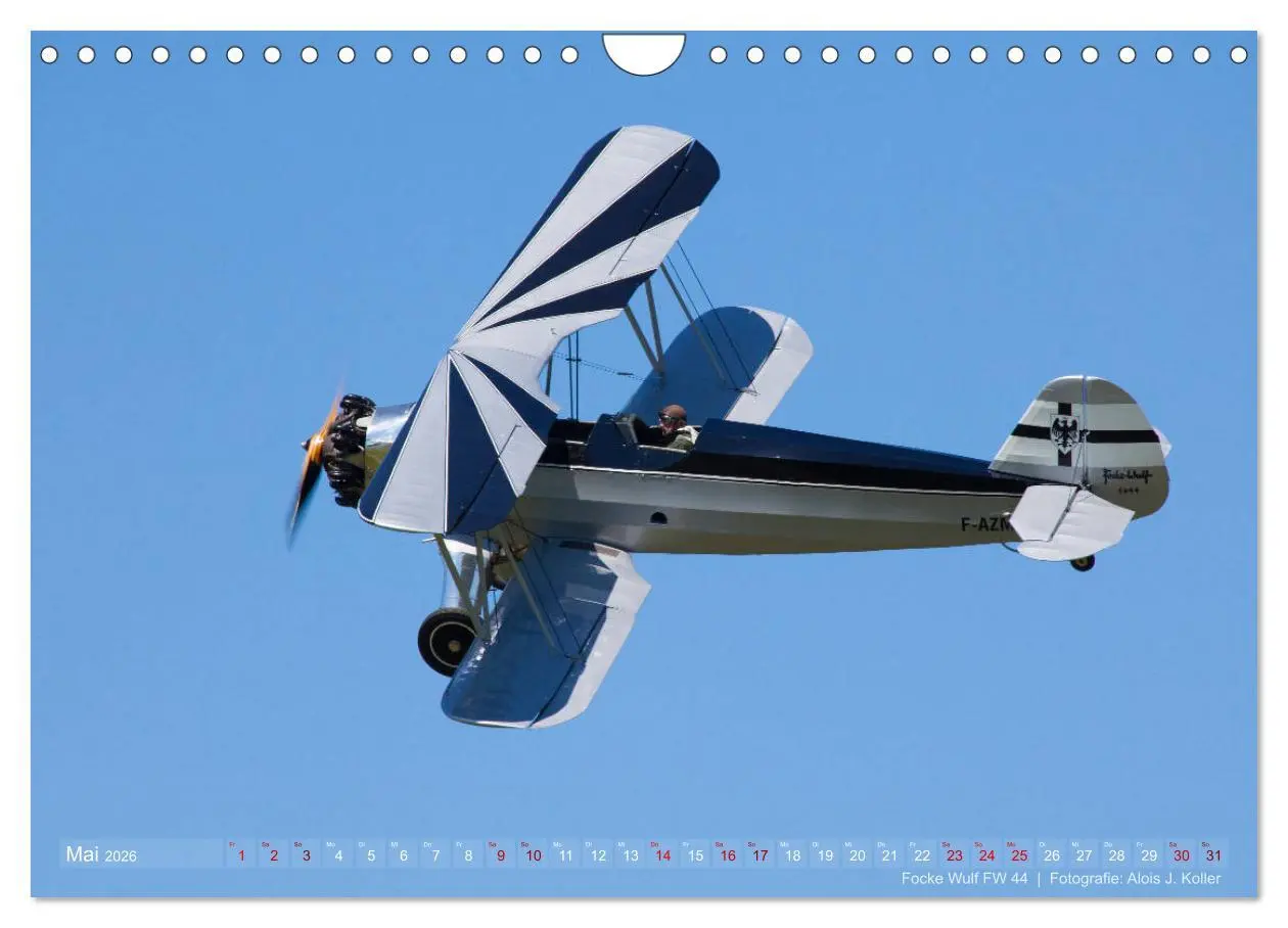 Bild: 9783457676684 | Classic Airplanes (Wandkalender 2026 DIN A4 quer), CALVENDO...