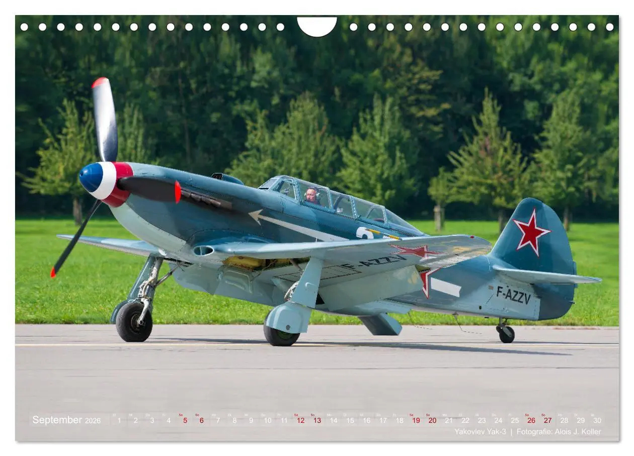 Bild: 9783457676684 | Classic Airplanes (Wandkalender 2026 DIN A4 quer), CALVENDO...