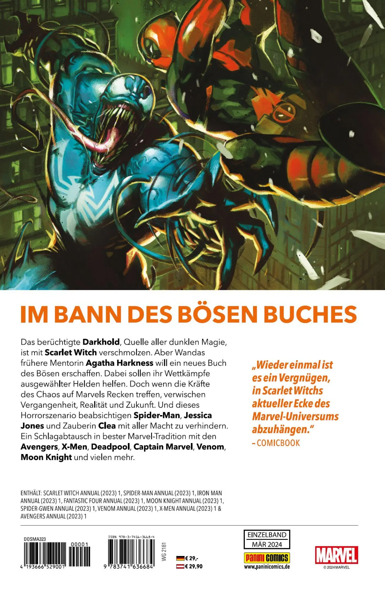 Rückseite: 9783741636684 | Contest of Chaos: Magie und Chaos | Jed Mackay (u. a.) | Taschenbuch