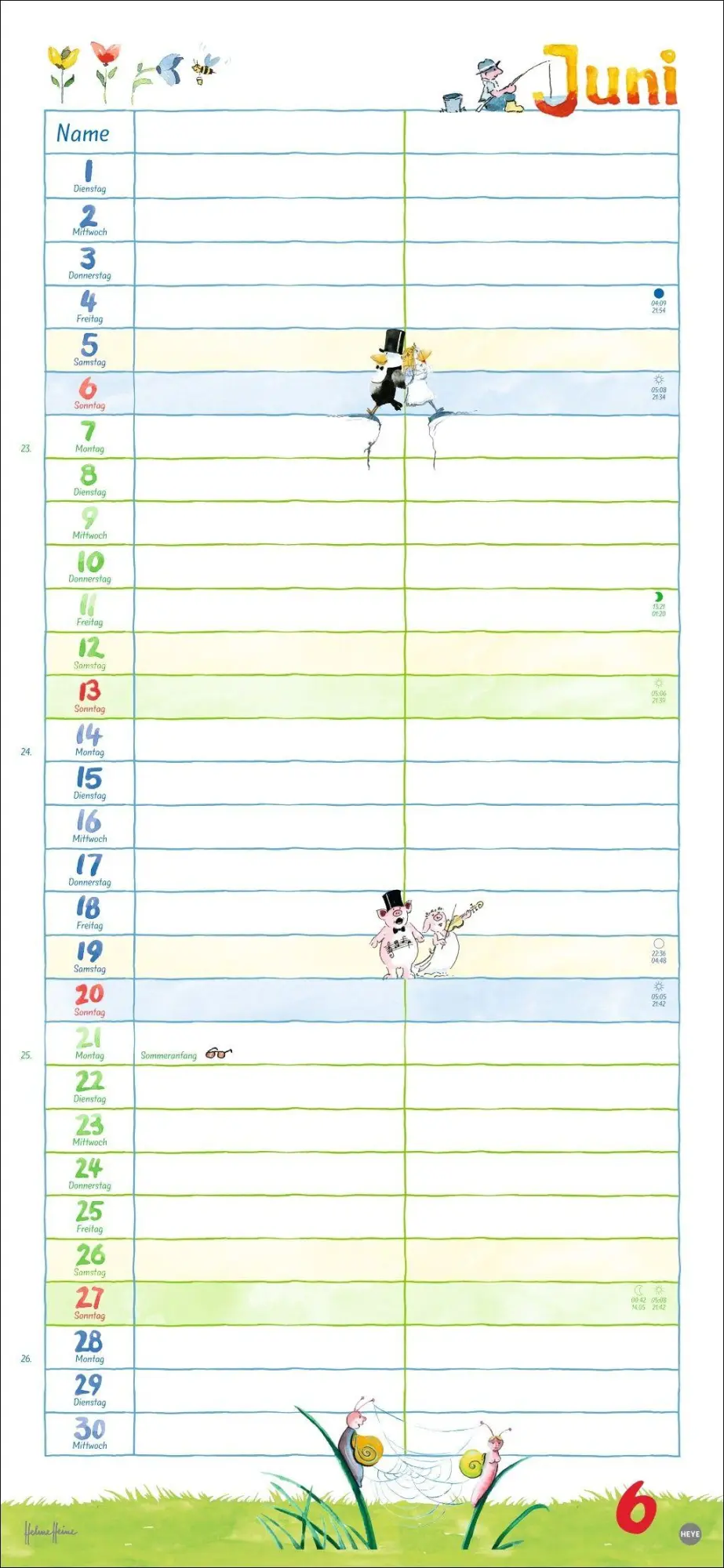 Bild: 9783756416684 | Helme Heine: Planer für zwei 2027 | Helme Heine | Kalender | 14 S.
