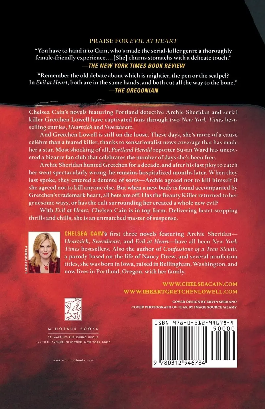 Rückseite: 9780312946784 | Evil at Heart | Chelsea Cain | Taschenbuch | Kartoniert / Broschiert