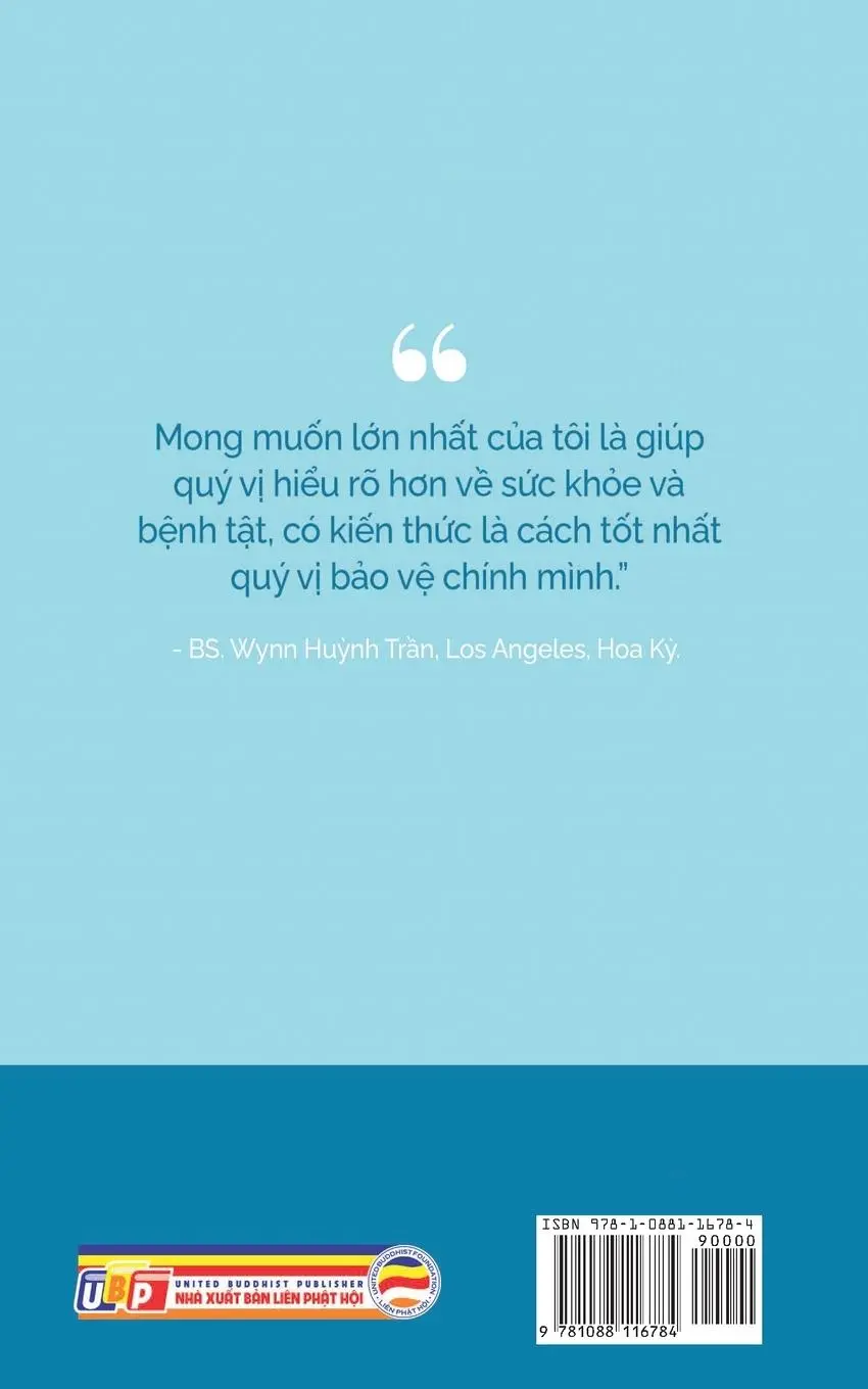 Rückseite: 9781088116784 | Trong phòng ch¿ v¿i Bác s¿ Wynn - T¿p 1 | PGS. BS. Huynh Wynn Tran