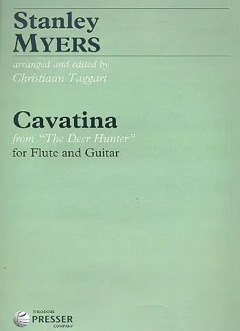 Cover: 9781598066784 | Cavatina | For Flute and Guitar | Stanley Myers | Stimmensatz