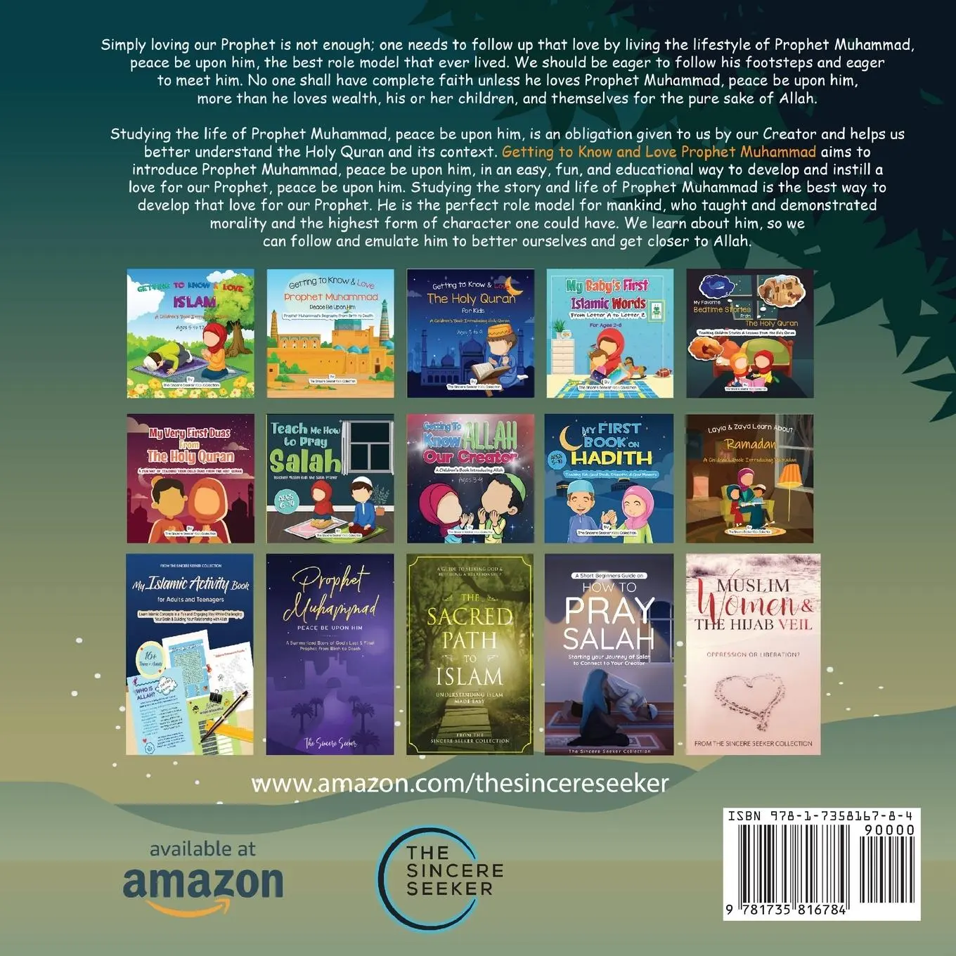 Rückseite: 9781735816784 | Getting to Know and Love Prophet Muhammad | Collection | Taschenbuch