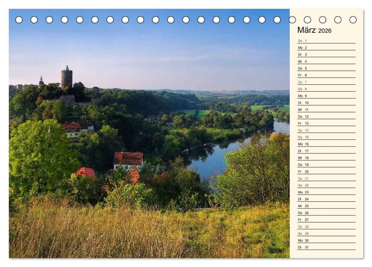 Bild: 9783457976784 | Saale-Unstrut - Region aus Wein und Stein (Tischkalender 2026 DIN...