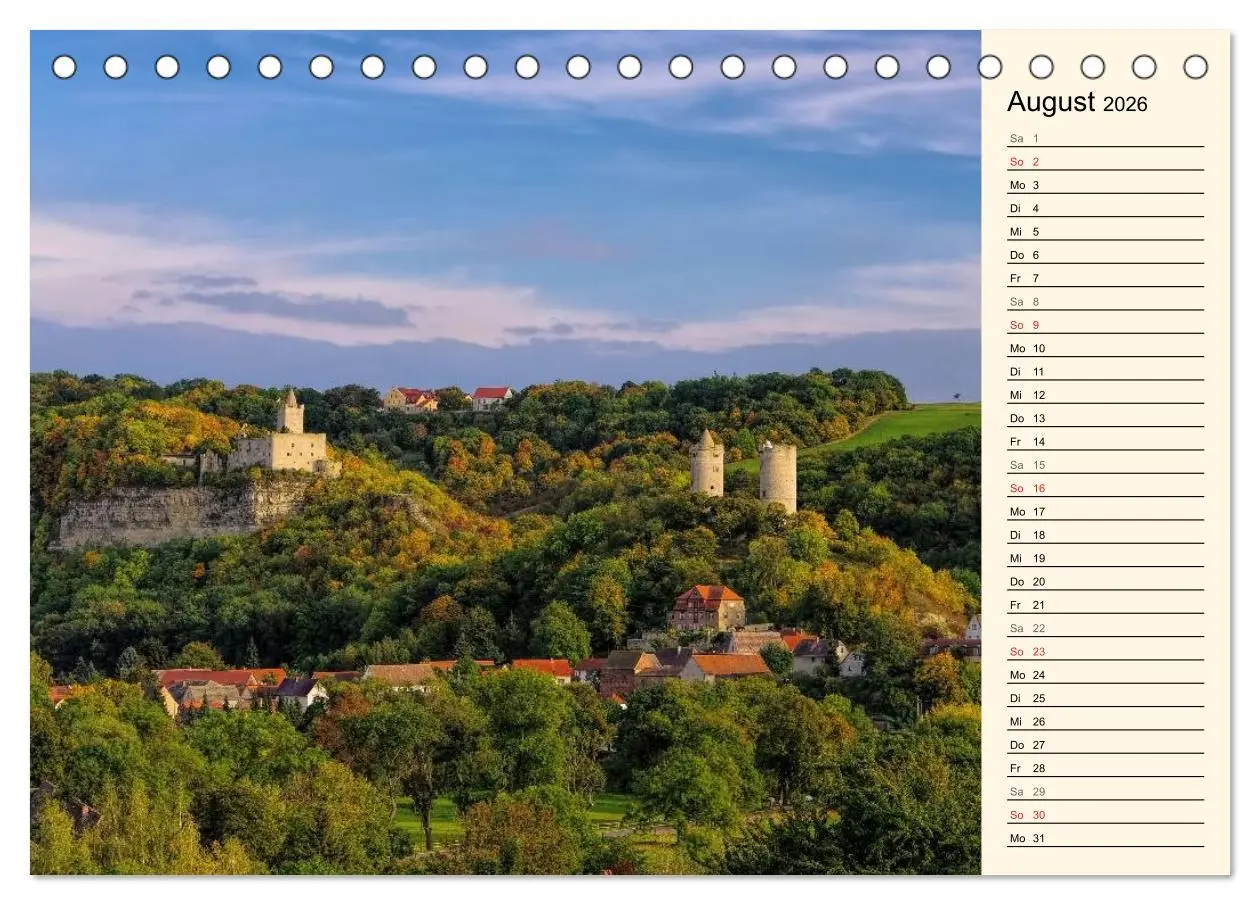Bild: 9783457976784 | Saale-Unstrut - Region aus Wein und Stein (Tischkalender 2026 DIN...