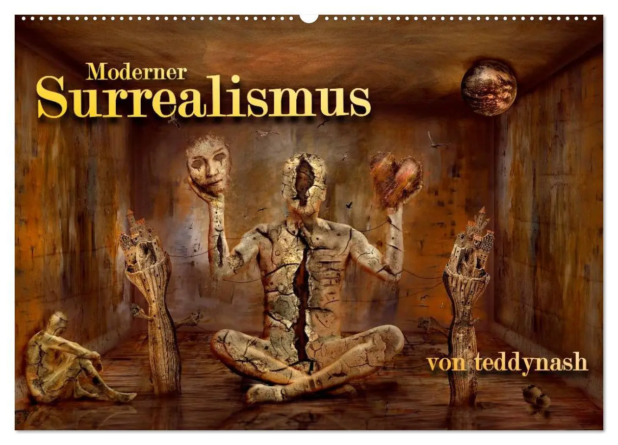 Cover: 9783516136784 | Moderner Surrealismus (Wandkalender 2026 DIN A2 quer), CALVENDO...