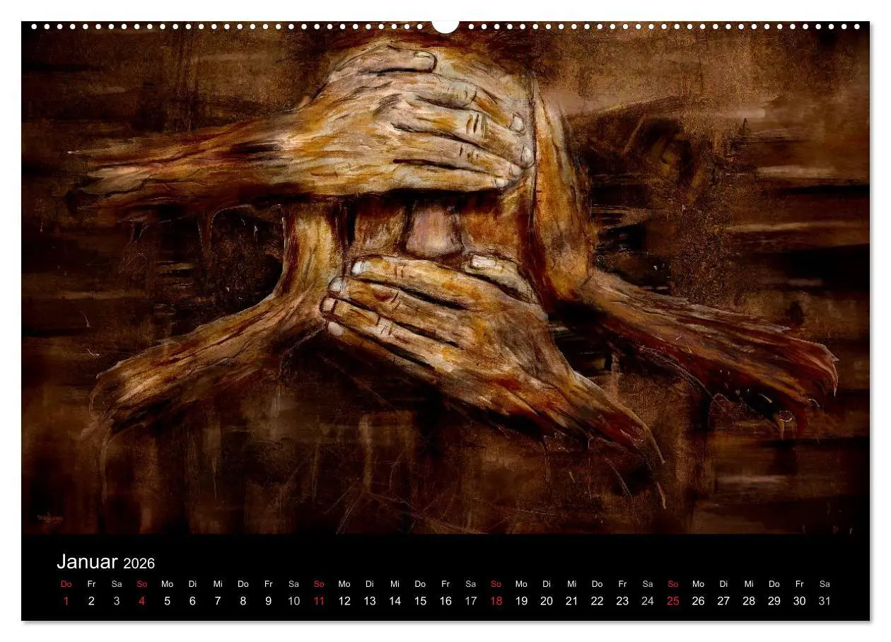 Bild: 9783516136784 | Moderner Surrealismus (Wandkalender 2026 DIN A2 quer), CALVENDO...