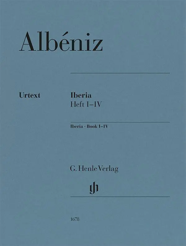 Cover: 9790201816784 | Isaac Albéniz - Iberia, Heft I-IV | Besetzung: Klavier zu zwei Händen