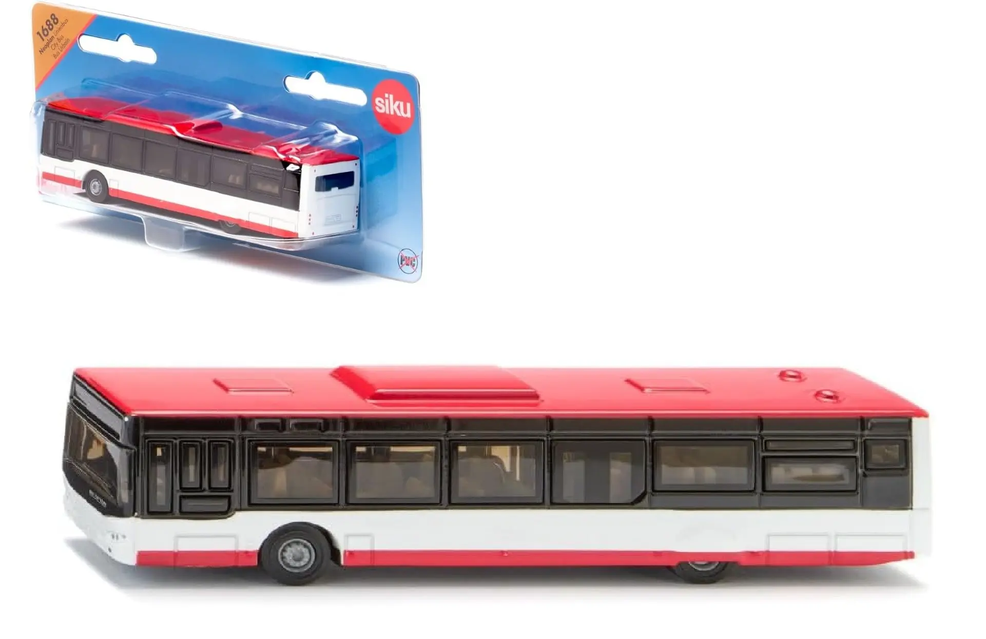 Cover: 4006874016884 | Siku 1688 - Neoplan Linienbus City Bus, 137x34x30mm | Deutsch | 2025