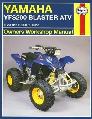 Cover: 9781563926884 | Yamaha YFS200 Blaster ATV (88 - 06) Haynes Repair Manual | Publishing