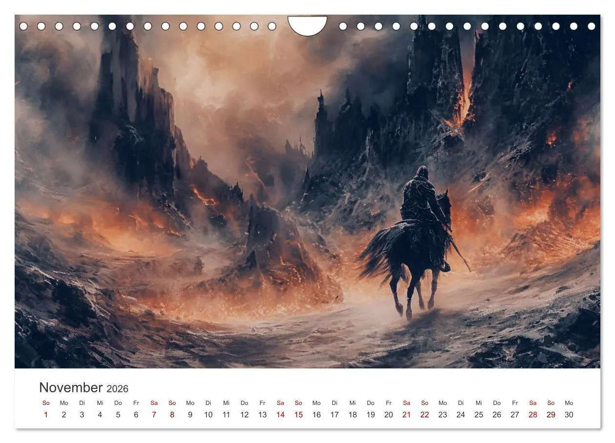 Bild: 9783457346884 | Das Reich der flüsternden Schatten (Wandkalender 2026 DIN A4 quer),...