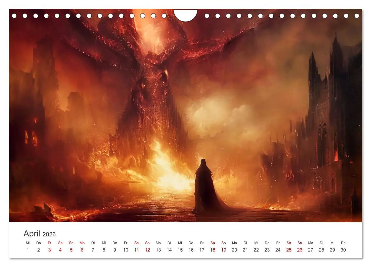 Bild: 9783457346884 | Das Reich der flüsternden Schatten (Wandkalender 2026 DIN A4 quer),...