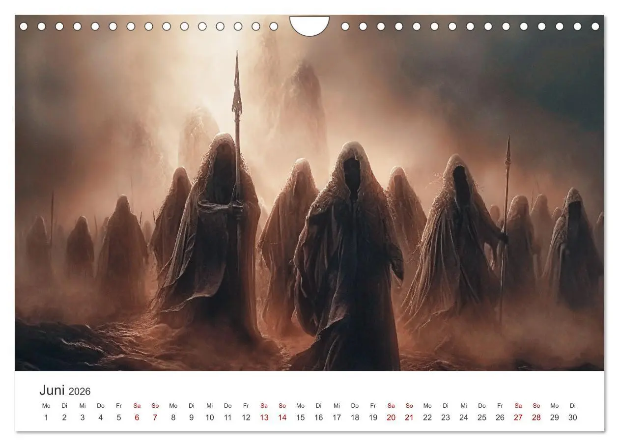 Bild: 9783457346884 | Das Reich der flüsternden Schatten (Wandkalender 2026 DIN A4 quer),...