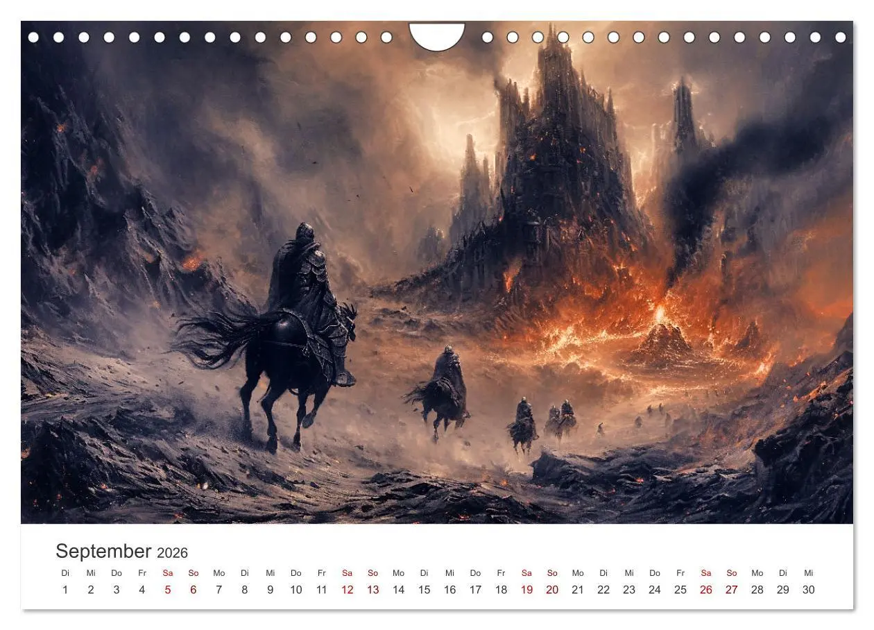 Bild: 9783457346884 | Das Reich der flüsternden Schatten (Wandkalender 2026 DIN A4 quer),...