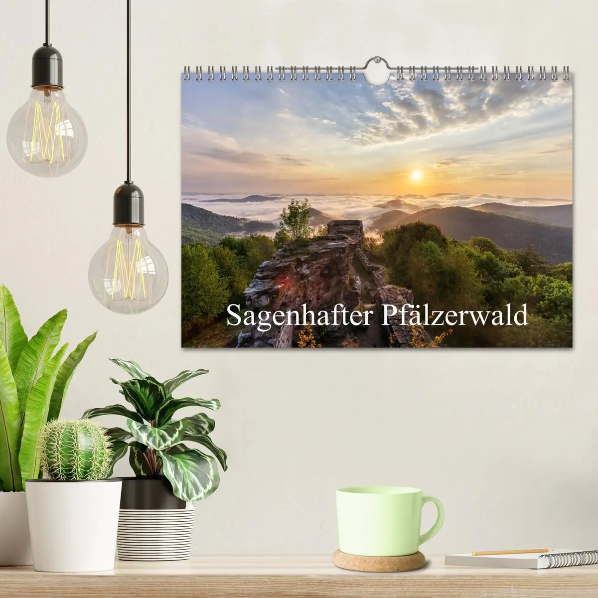 Bild: 9783457896884 | Sagenhafter Pfälzerwald (Wandkalender 2026 DIN A4 quer), CALVENDO...