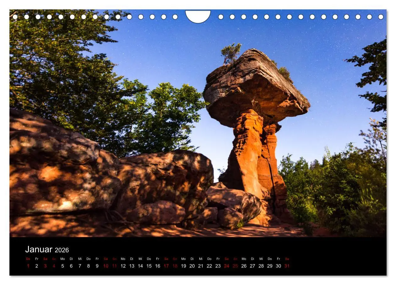 Bild: 9783457896884 | Sagenhafter Pfälzerwald (Wandkalender 2026 DIN A4 quer), CALVENDO...