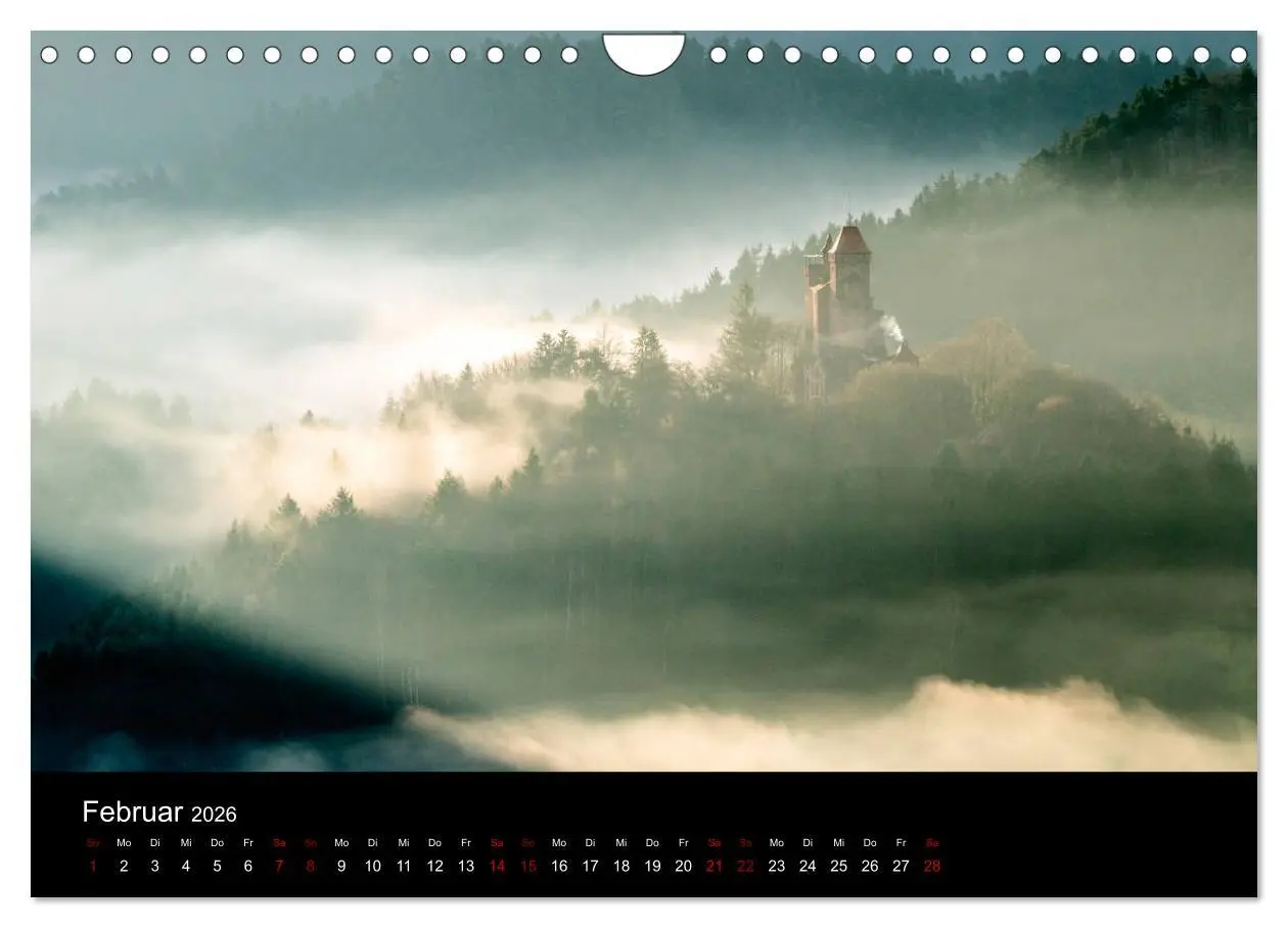 Bild: 9783457896884 | Sagenhafter Pfälzerwald (Wandkalender 2026 DIN A4 quer), CALVENDO...