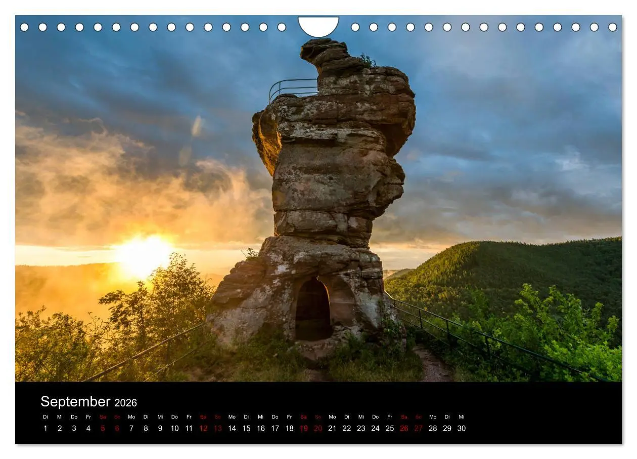 Bild: 9783457896884 | Sagenhafter Pfälzerwald (Wandkalender 2026 DIN A4 quer), CALVENDO...