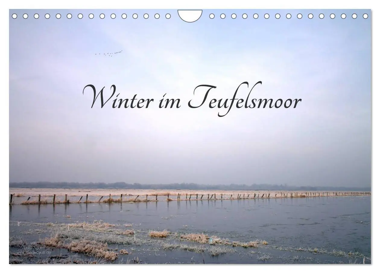 Cover: 9783457966884 | Winter im Teufelsmoor (Wandkalender 2026 DIN A4 quer), CALVENDO...