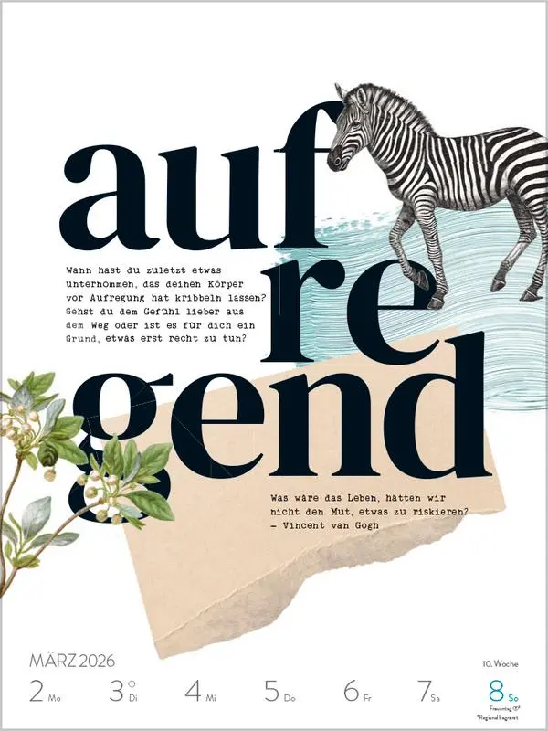 Bild: 9783731886884 | Kraftworte 2026 | Verlag Korsch | Kalender | 54 S. | Deutsch | 2026