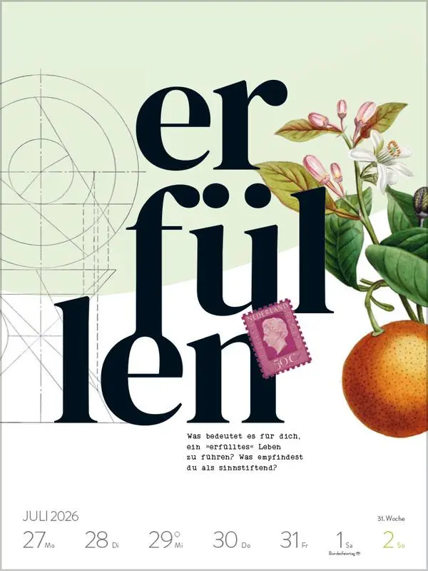 Bild: 9783731886884 | Kraftworte 2026 | Verlag Korsch | Kalender | 54 S. | Deutsch | 2026