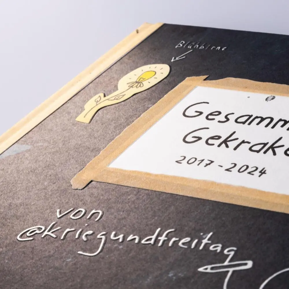 Bild: 9783830336884 | kriegundfreitag: Gesammeltes Gekrakel | @Kriegundfreitag | Buch | 2024