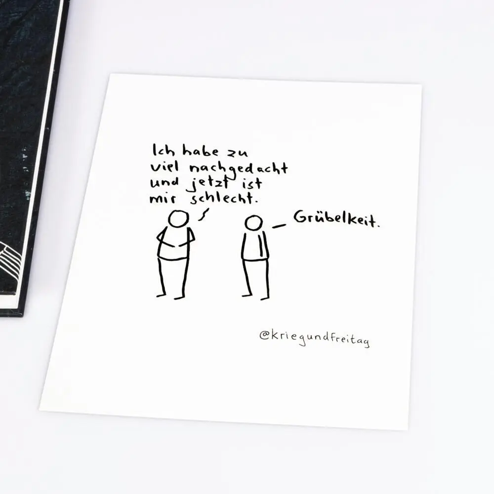 Bild: 9783830336884 | kriegundfreitag: Gesammeltes Gekrakel | @Kriegundfreitag | Buch | 2024