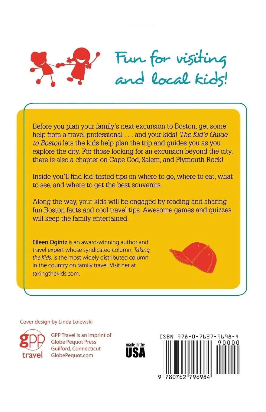 Rückseite: 9780762796984 | Kid's Guide to Boston | Eileen Ogintz | Taschenbuch | Englisch | 2014